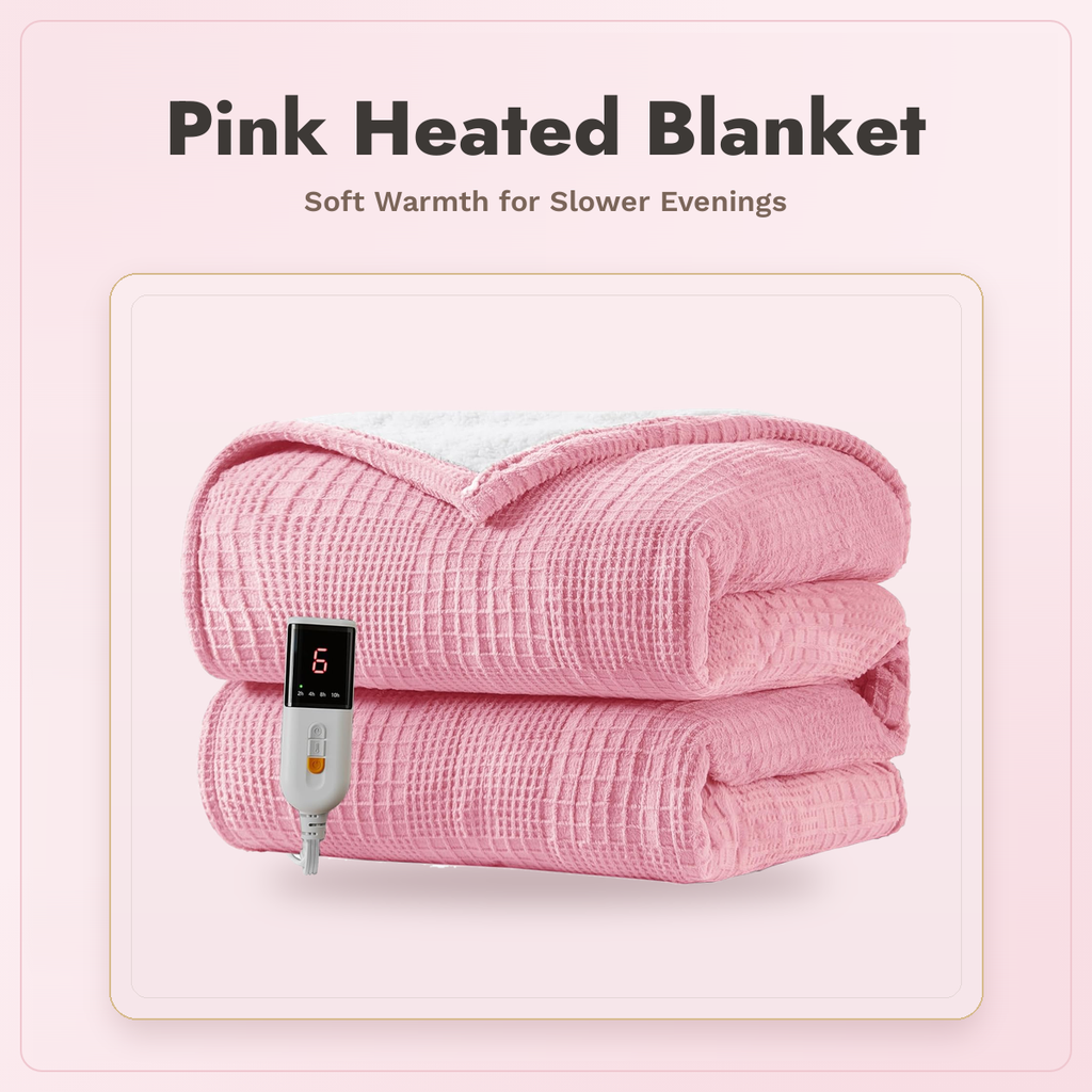 6-Settings Electric Heated Blanket