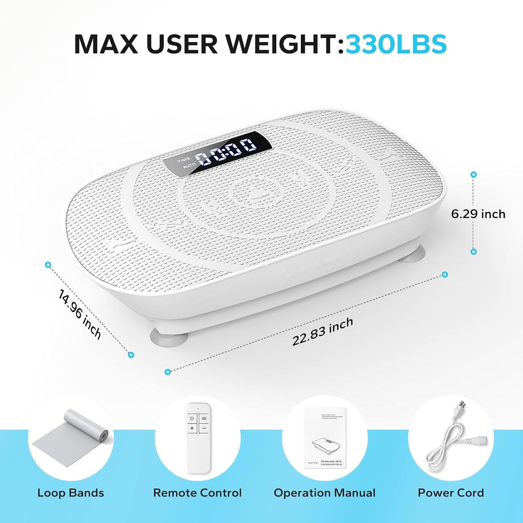 10-Levels Curved Vibration Plate