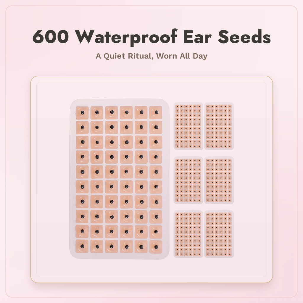 600 Waterproof Ear Seeds (10 Sheets)
