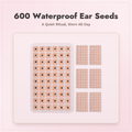600 Waterproof Ear Seeds (10 Sheets)