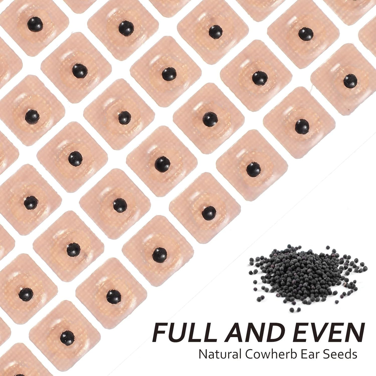 600 Waterproof Ear Seeds (10 Sheets)