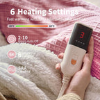 6-Settings Electric Heated Blanket
