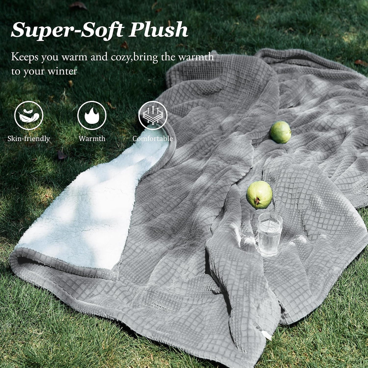 6-Settings Electric Heated Blanket
