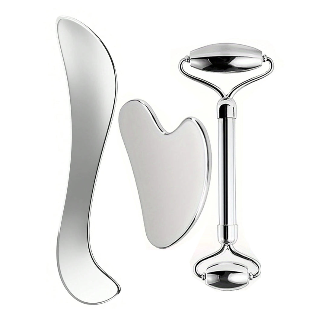 Stainless Steel Gua Sha Set