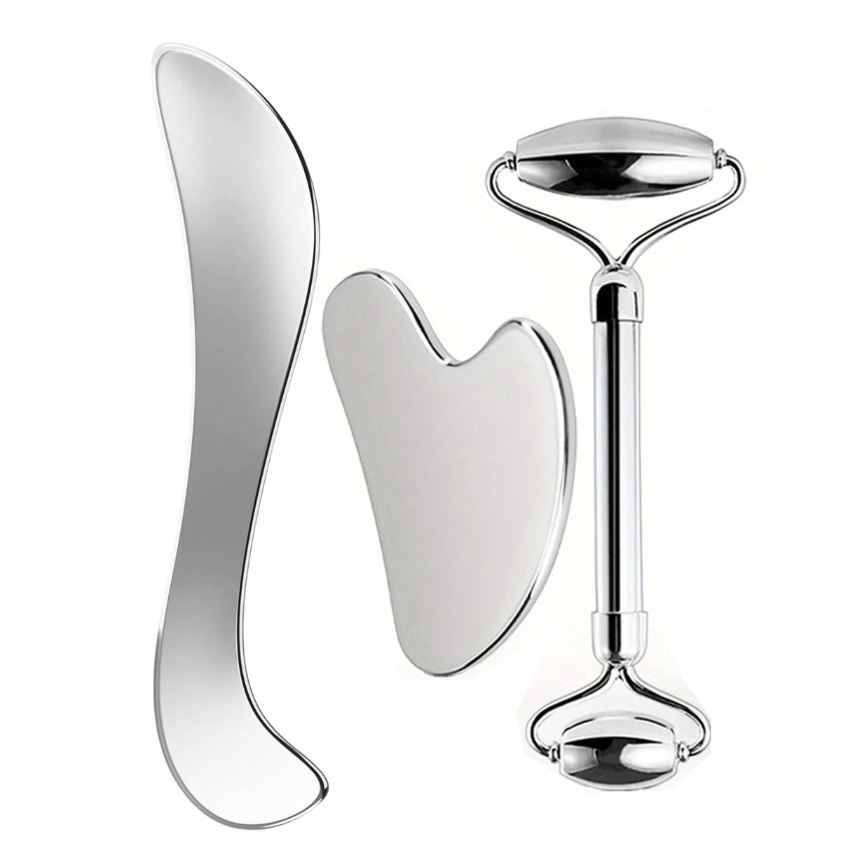 Stainless Steel Gua Sha Set