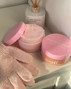 Pink Exfoliating Mitts