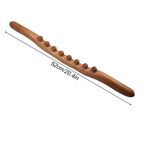 Wood Therapy Massager - Natural Wood 52cm angle 2