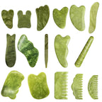 Jade gua sha set overview